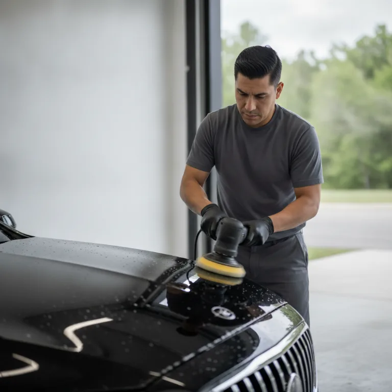 Detalhe Automóvel serviço em Mineiros